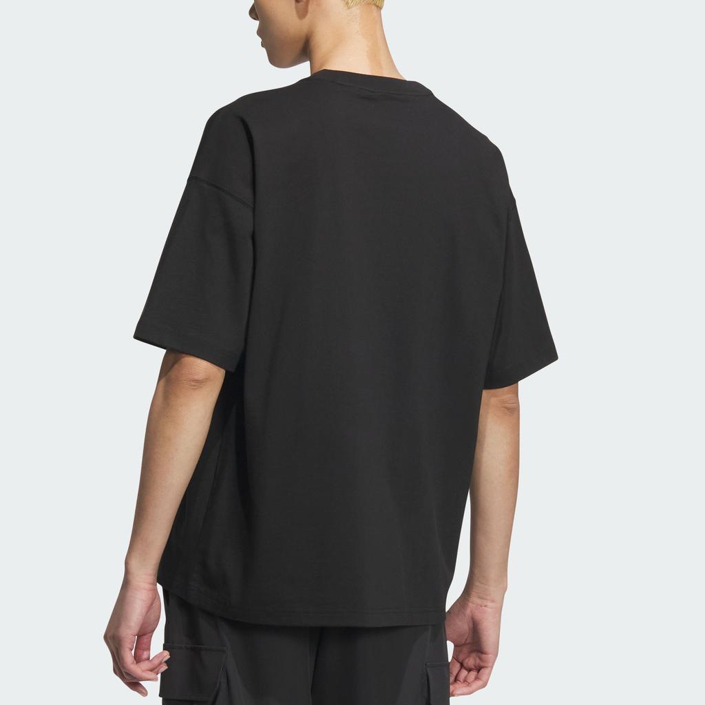 adidas Originals City Skate Short Sleeve T-Shirt Men Tops Black JC6827