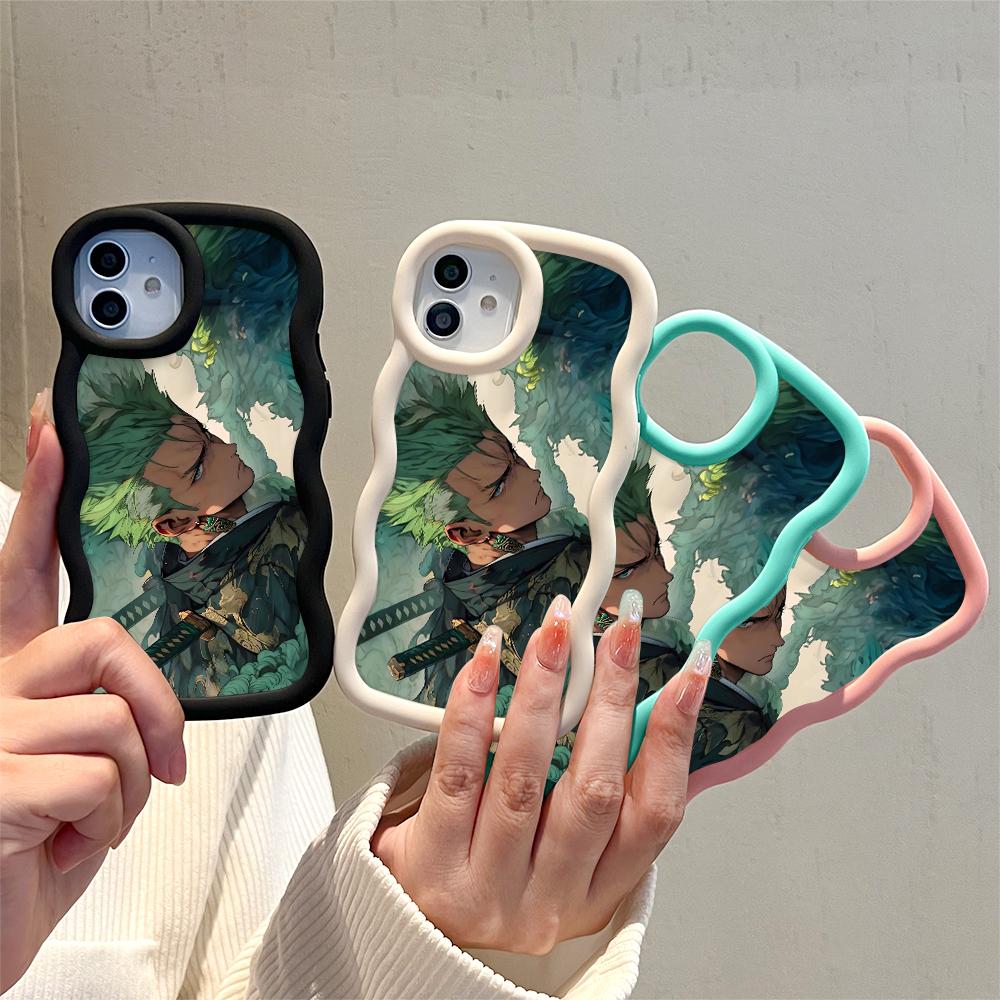 Big Wave Edge Miękki silikonowy materiał Macaron Etui na telefon Odporne na wstrząsy Ochronne gumowe etui na iPhone'a Samsunga Huawei Honor Xiaomi Redmi OnePlus Moto