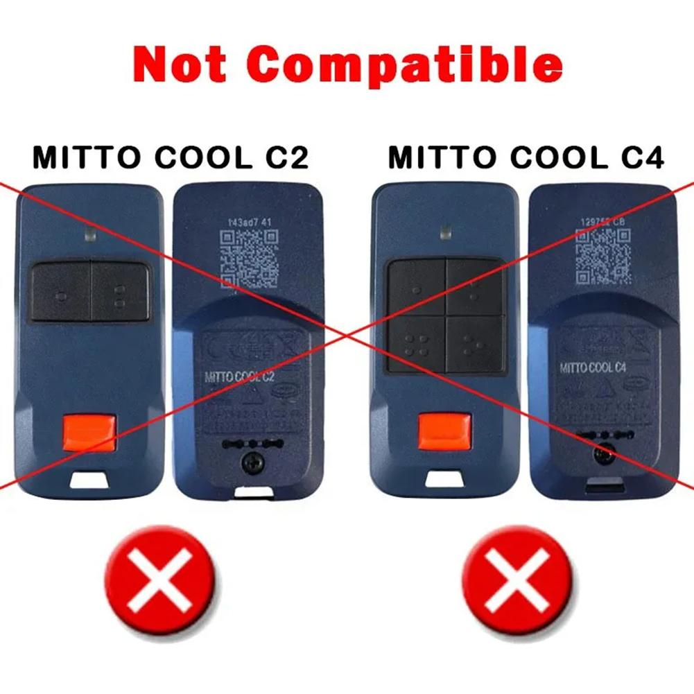 30-1Pcs BFT Control Remote 433.92MHz Secure Rolling Code Remote Gate Remote Control Garage Door Opener For Mitto2 RCB 2 4 MITTO4