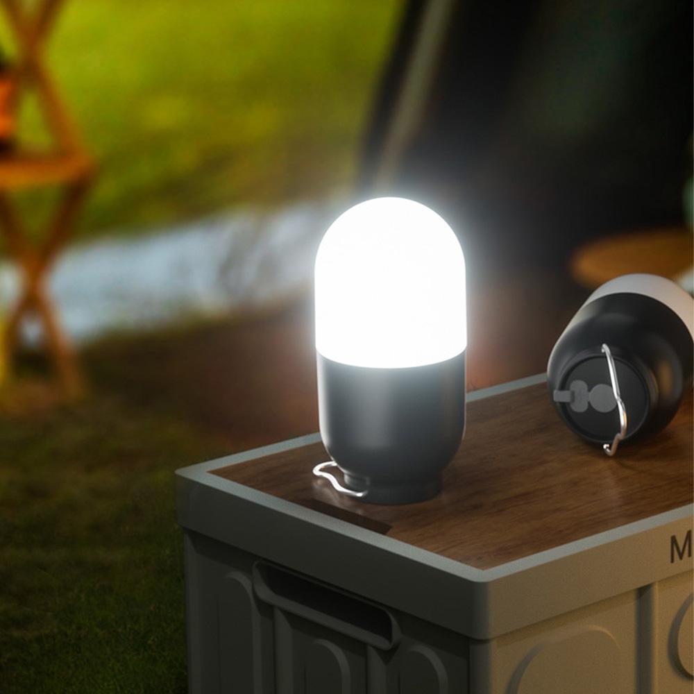 Portable Camping Lights LED Rechargeable Tent Lights Outdoor Emergency Use USB-C Charging High Low