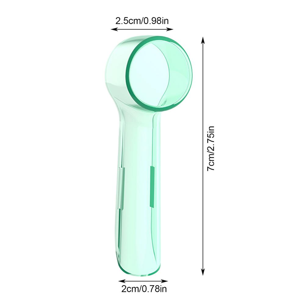 Toothbrush Dustproof Covers Caps Compatible With Braun Oral Electric Toothbrush Round Replacement Brush Heads Series Protector