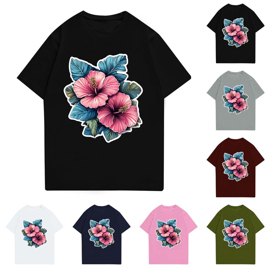 Herren Stehkragen Kurzarmhemd Lose Freizeit Urlaub Hemd Mann