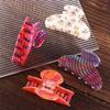 Acrylic Flower Hair Claw Korean Style Acrylic Shark Clip Retro Hair Claw Clip  Party
