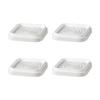 4Pcs Anti Slip Washer Anti Vibration Feet Pad Shock-absorbing Heightening Washing Machine Foot Pad Silent Dampers