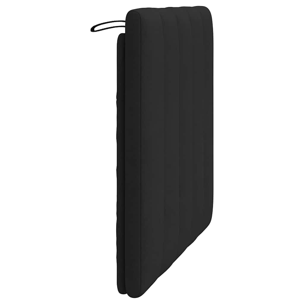 Vidaxl Headboard Cushion, Black, 90 Cm, Velvety