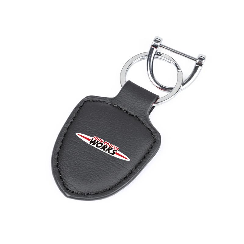 ECN2 Leder Autoschlüssel Tasche Münzbeutel Mini Kartenetui Auto Innenraum Für Mini F54 F55 F56 F57 F60 R50 R52 R53 R55 R56 R57 R58 R59 R60