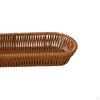 Handcrafted Wicker Utensil Holder and Bread Basket Set