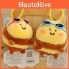 Charming Cute Snot Bear Plush Bee Keychain For Backpacks And Gifts