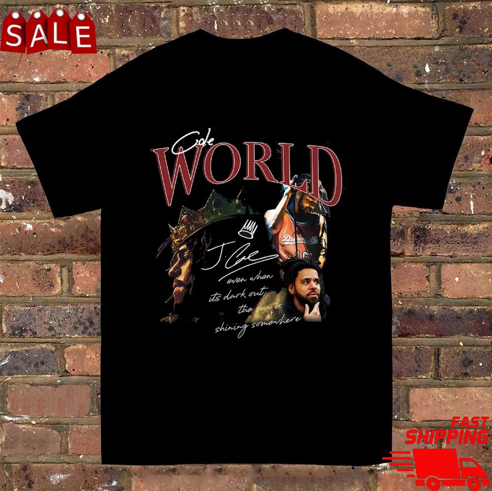 

SALE J Cole World Hip Hop Rap Unisex Short Sleeve Full Size S5XL TShirt Unisex T-Shirt XXL