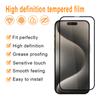 10Pcs For iPhone 17 Air Screen Protector Silk Printing Edge Full Glue Complete Covering