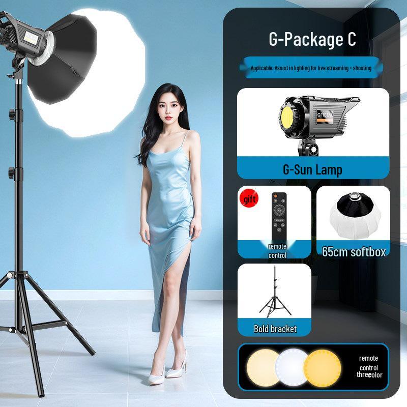 LED Studio Lighting for Live Streaming, Photography, and Portraits