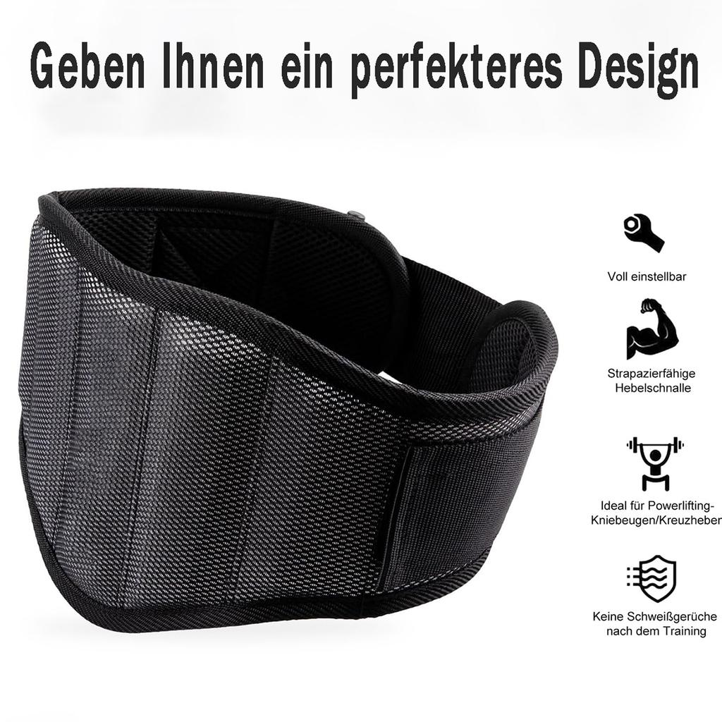 1Pc Weight Lifting Belt For Gym Workout Powerlifting Bodybuilding 7.5Inch Unisex Fitness Belt For Men Women
