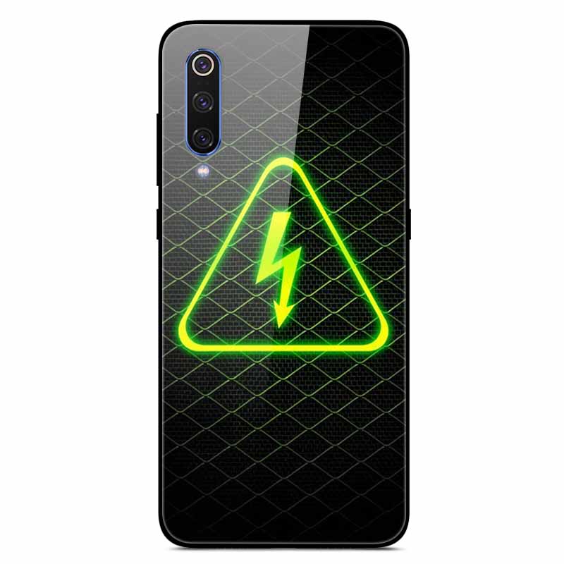 For Xiaomi Mi A3 Cases Luxury Tempered Glass Space Phone Covers for Xiaomi MI 9 Lite Case 9lite MiA3 Hard Back Shell Protective