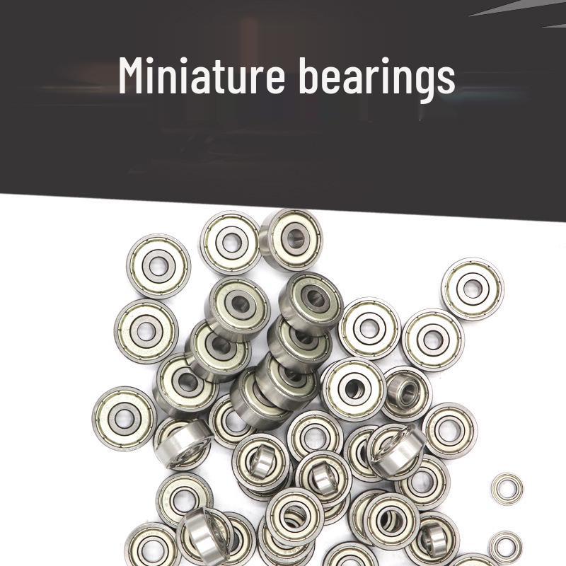 Miniature Toy Bearings 623 624 627 685 687 693ZZ, Steel/Carbon Steel