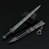 22Cm Chinese Ancient Cold Weapons Full Metal Craft Models Collectible Table Ornaments Cosplay Plaything Sword Birthday Present For Boy
