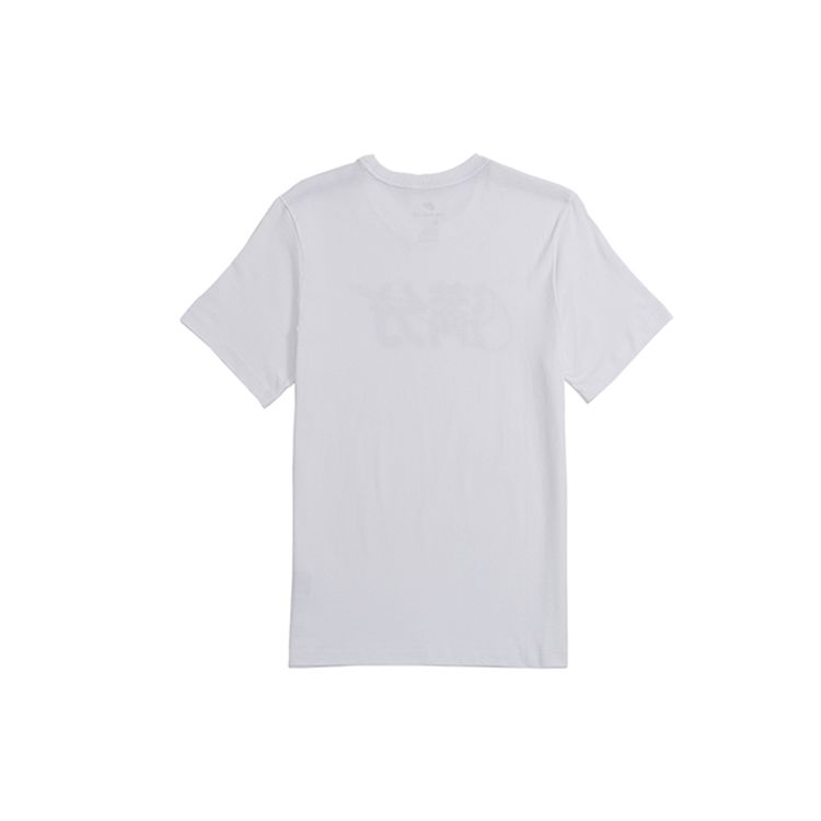 Nike Logo Mosaic Print Short Sleeve T-Shirt Men Tops White CI9852-100