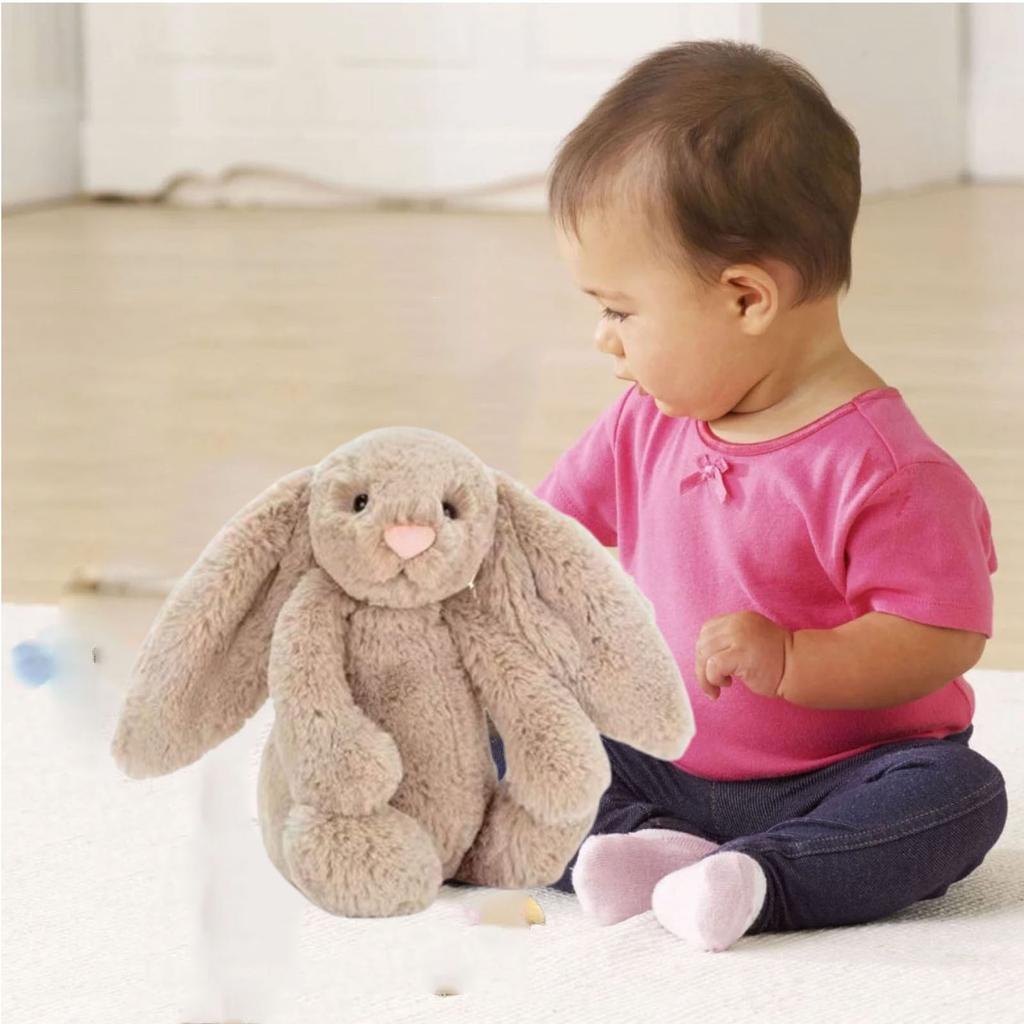 Dlouhé ucho Bunny Cartoon Toy Panenky pro děti Děti dárek k narozeninám