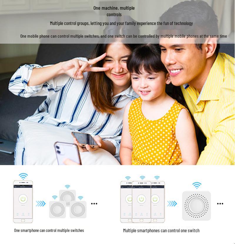 Graffiti Matter Smart Home Voice-Controlled Switch with Timing and Cross-Platform Compatibility