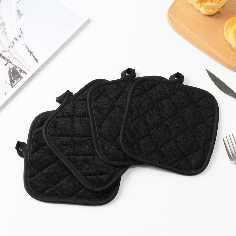2Pcs Value Versatile Multi-shape Kitchen Cushion Pot Mat Coaster, Special for Home Dining Table Desktop Protection