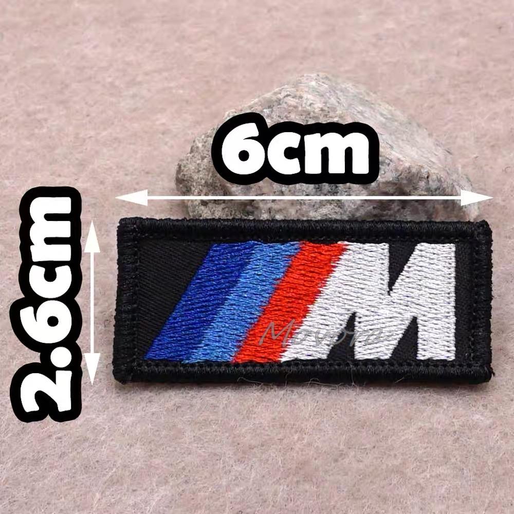 Pro BMW M X1 X3 Vyšívané Punkové Nášivky Návleky na Ruku Odznak na Batoh Zadní Strana na Háček pro Oblečení Pro BMW Performance F30 F20 F10 F40 E92 E91 Samolepky JN9