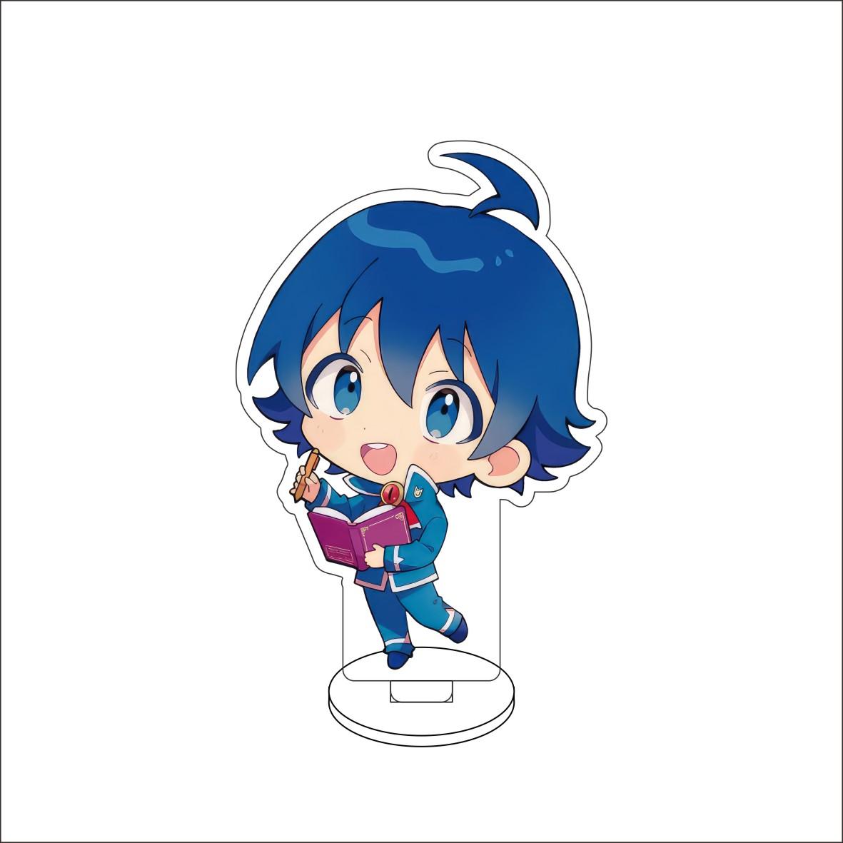 

10CM Anime Majiri Mashita Izuma-kun Figure Stand Model Suzuki Iruma Cute Desk Decor Standing Sign Gifts 10CM
