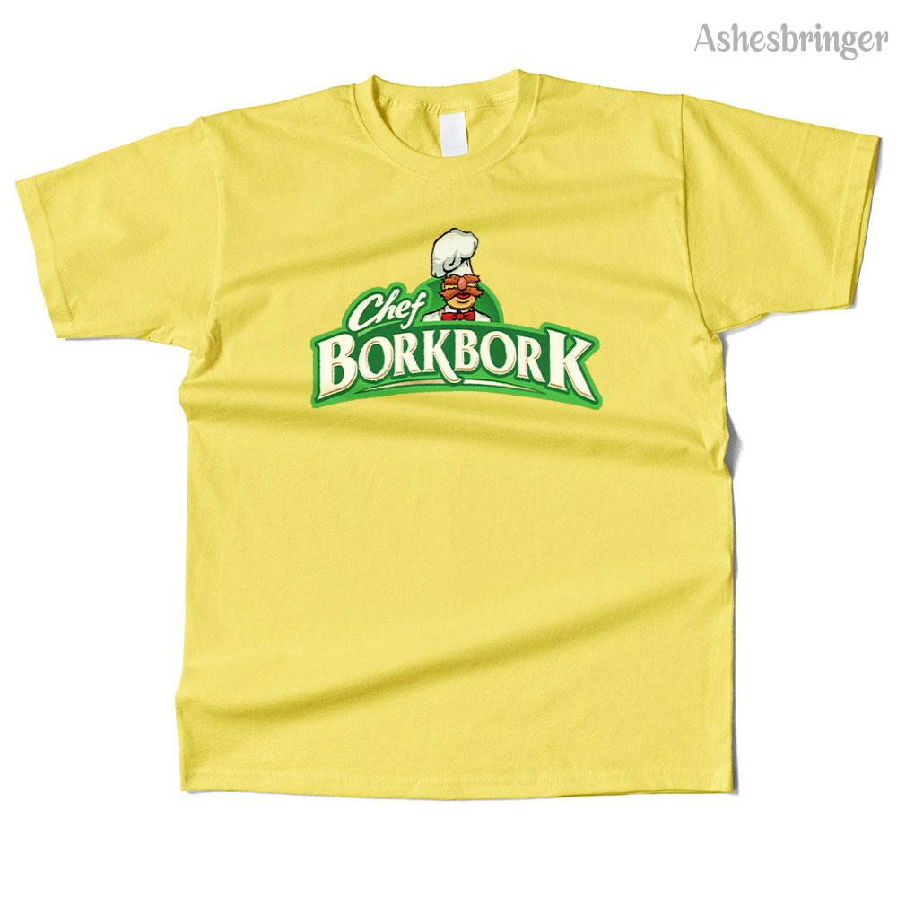Mens Cotton Master Chef Graphic T Shirt Street Casual Style Tee for Men and Women