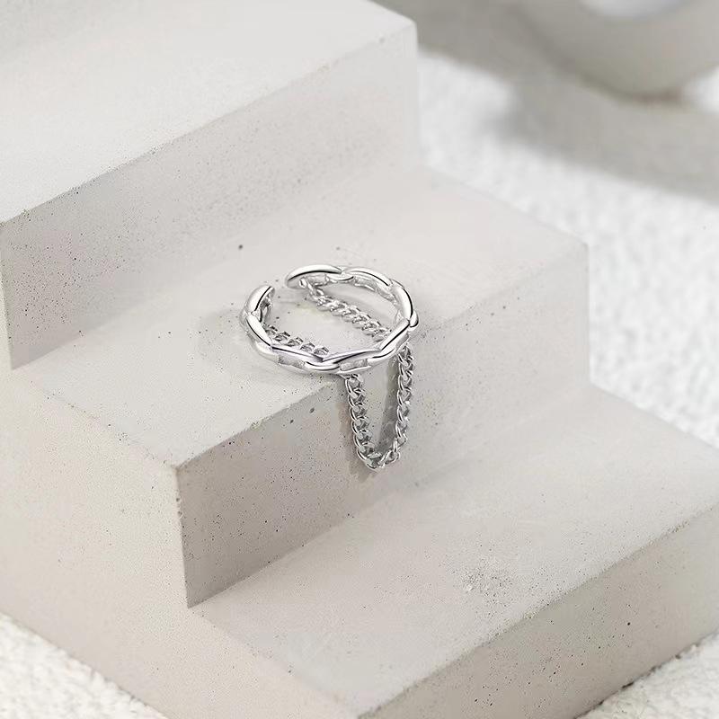 Fashionable Punk Hollow Out Long Tassel Ear Bone Clip For Men And Women Creative And Cool Daily Minimalist Style Jewelry Gift