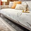 High-Grade Light Luxury Sofa Cushion Four Seasons Universal Chenille Leather Sofa Cover Non-Slip Seat Cushions Cover Cloth