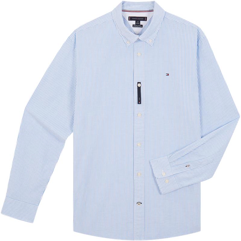 

Tommy Hilfiger Oxford Easy-Care Striped Long Sleeve Shirt XL