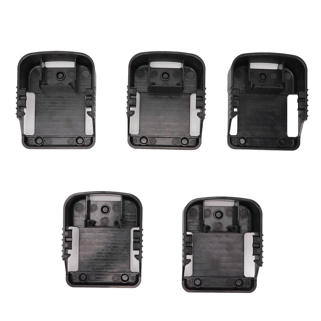 5pcs Lithium Battery Holder Battery Mount Storage Rack for Hitachi 18V Flat Push Lithium Battery