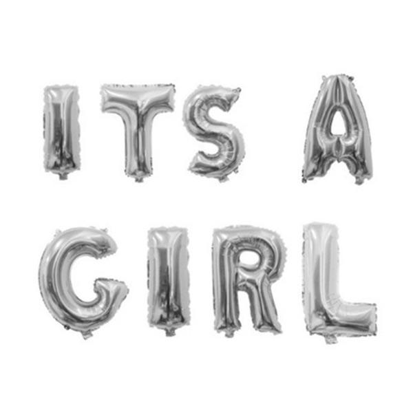 16inch  Baby Shower Foil Balloon Mommy To Be Letter Balloons Favors Infant Party Decorations