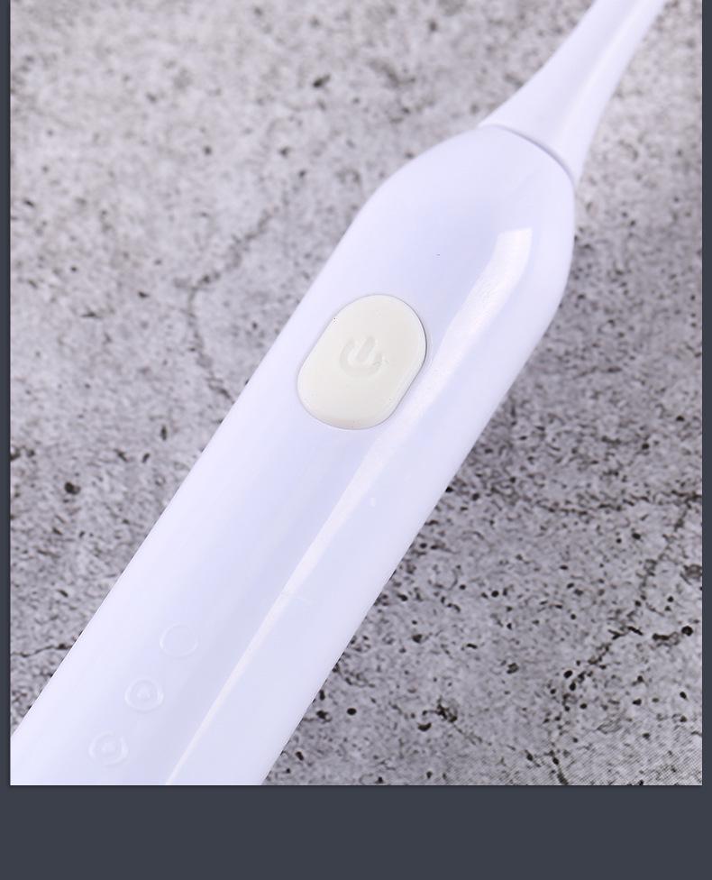Portable Waterproof Sonic Electric Toothbrush for Adults with Soft Bristles Rechargeable