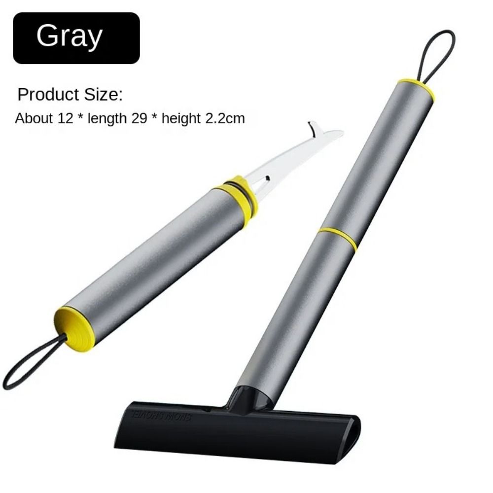 2 in 1 Snow Cleaning Scraping Tool Zinc Zinc Alloy Ice Breaker Car Windshield Ice Scraper  Clearing Stone