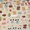 3D Cute Cartoon Animal & Bowknot Nail Art Stickers