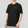 Adidas Originals Trefoil Letter Logo Print Loose Round Neck Short Sleeve T-Shirt Men Tops Black HS3054