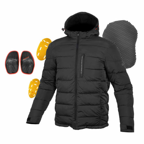 Komine Bike Protective Winter Padding Jacket L Black 07-612 JK-612