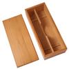Practical Large Capacity Bamboo Chopsticks Box Environmental with Lid Bamboo Storage Box Safety Cutlery Storage Box Hotel