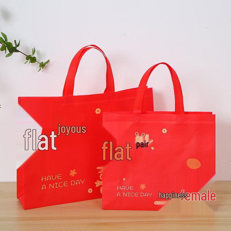 Festive Non-woven Gift Tote Bag