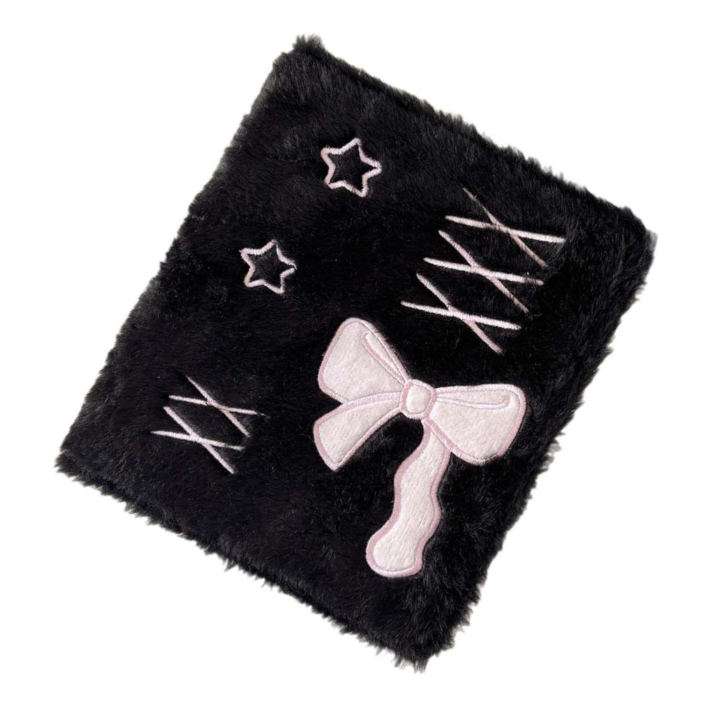 Plush A6 Binder Photo Album Refillable Binder Cover Photo Album Sleeves for Anniversary Gifts