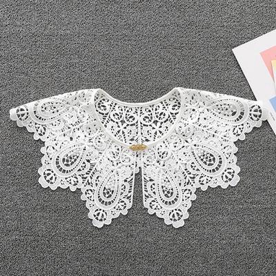 Women Lace Fake Collar Doll Collar Detachable Shirt Collar False Collar Blouse Top Women Clothes Accessories
