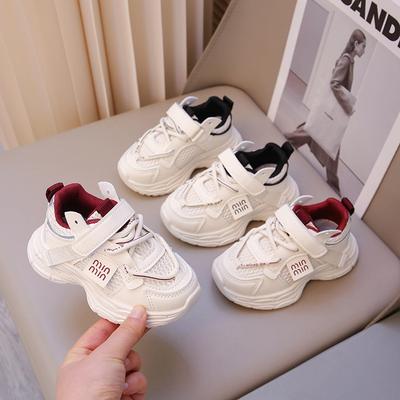 Children's Sports Shoes Mesh Breathable Boys 2025 Spring and Autumn New Baby Girl Running Shoes 1-3 Years Old Dad Shoes