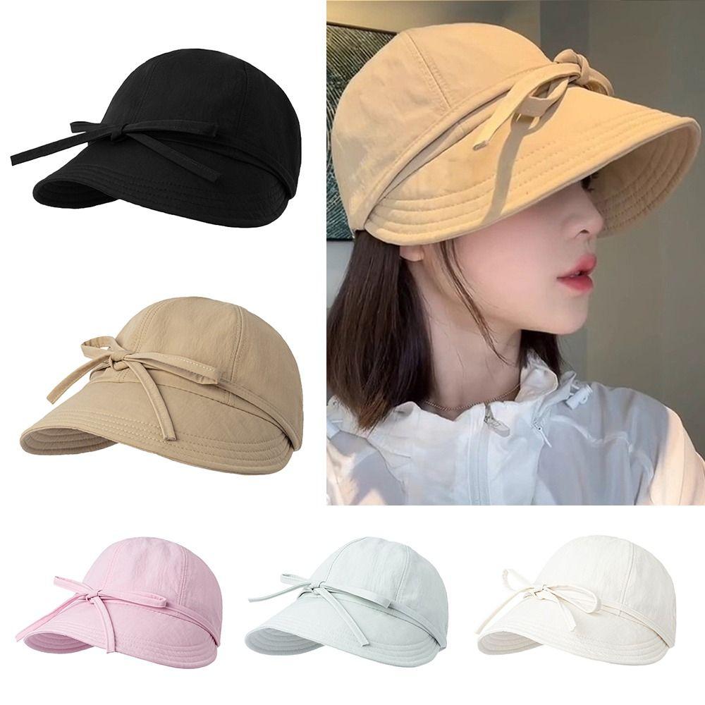 Wide Brim Bucket Hat Quick Drying Fisherman Cap Fashion Summer Hat Women Girls Wear