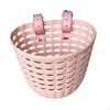 Panier de vélo pour enfant Remplacement avant de vélo avec sangles Tressé Tricycle