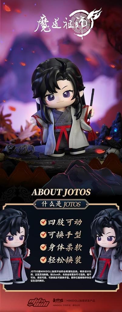 "Der Meister der Diabolism" JOTOS 15cm Yiling-Ahne Ver. PVC-Figur, Verkleidung, Niedliche Puppe, Offizielles Merchandise