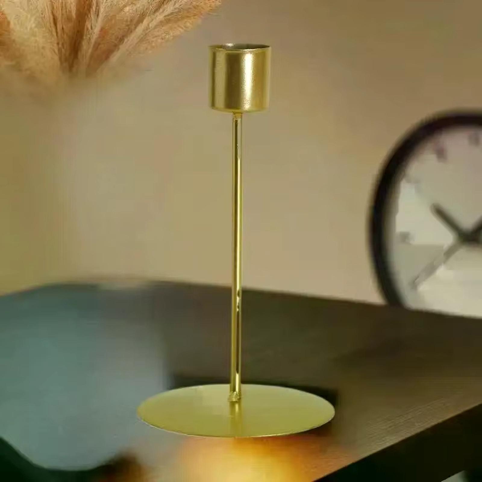 

Канделябр в стиле легкой роскоши Ретро Декоративное украшение для обеденного стола золотой