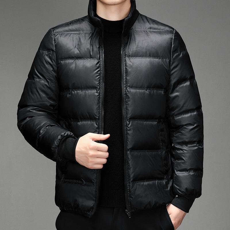 New medium and old down jackets, men's medium and long thickened jackets, large size can be removed from the liner, winter clothes