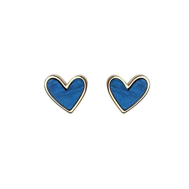 Love stud earrings women's small exquisite temperament niche design daily simple earrings earrings