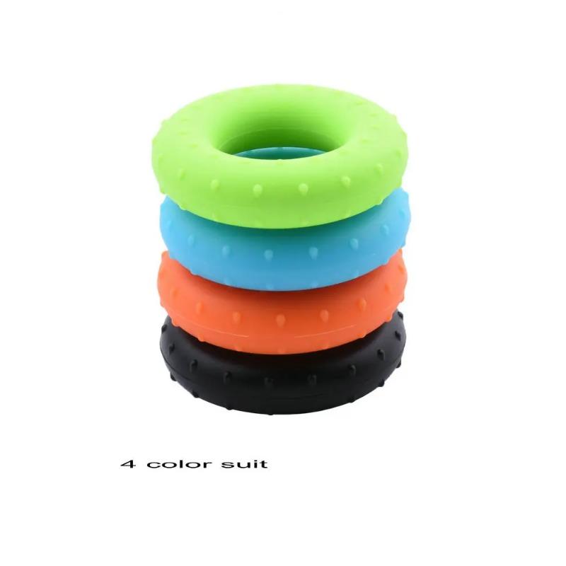 Silicone Grip Strength Device Exercise Rehabilitation Training Hand Fitness Circle for Men and Women Home Small Fitness Equipment