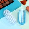 Practical Double Sided Dust Cleaning Nail Brush Manicure Tools Nail Cleaning Scrubbing Brushes