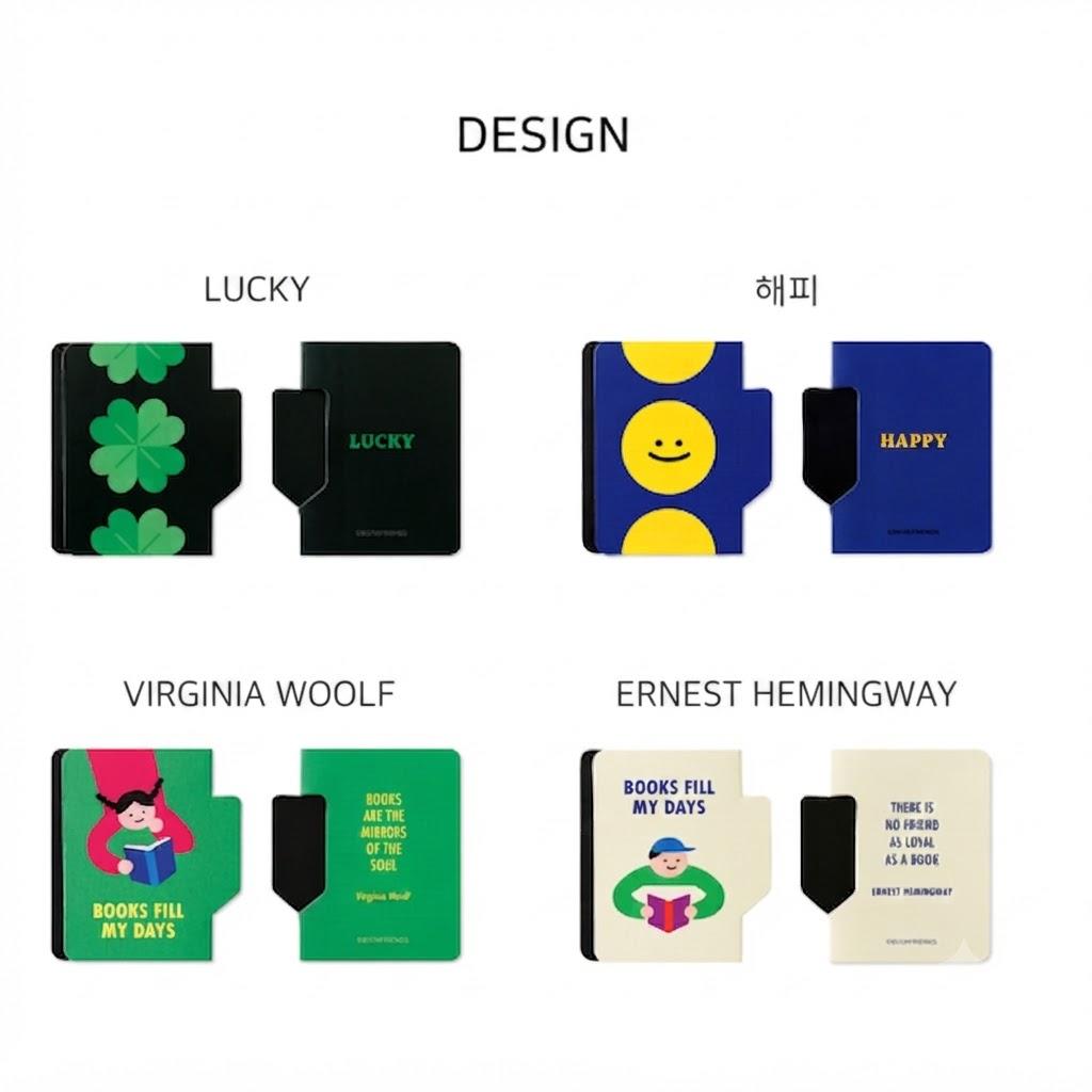 VIVID INDEX Magnetic Bookmark Lucky